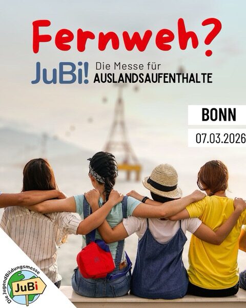 (07.03.2026) Jugendbildungsmesse zu Auslandsaufenthalten